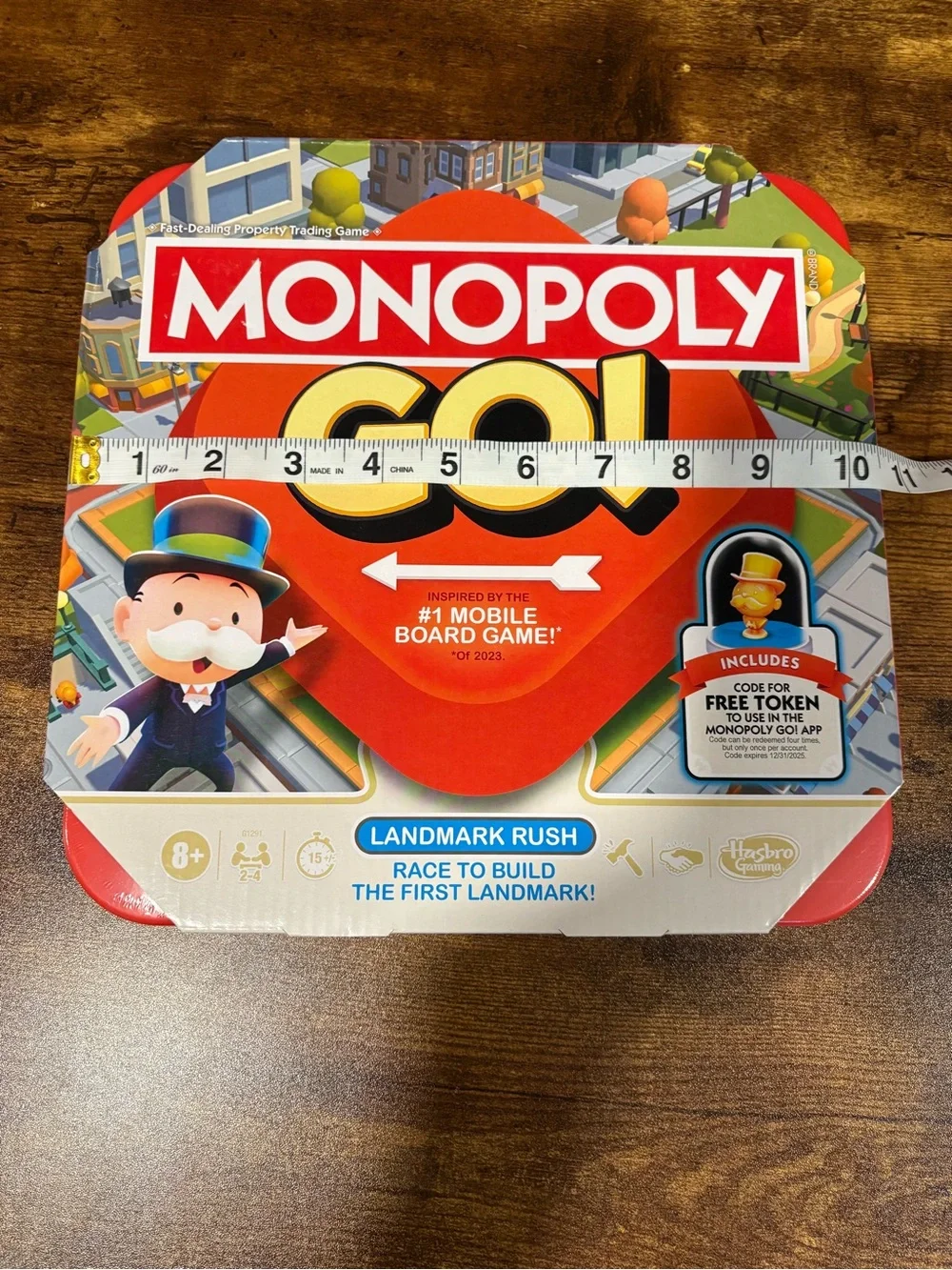 Monopoly GO! Landmark Rush Kids Game - Red
